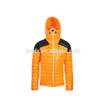 Orange Fishtail Hem Mens Cotton Parka Longline Jackets